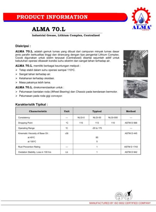 Alma 70.L Alma 70.L