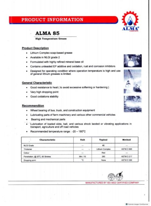 Alma 85 Alma 85